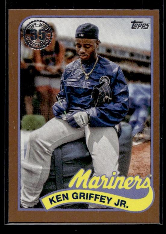 2021 Topps 89US-45 Ken Griffey Jr. 35th Anniversary /75 Mariners