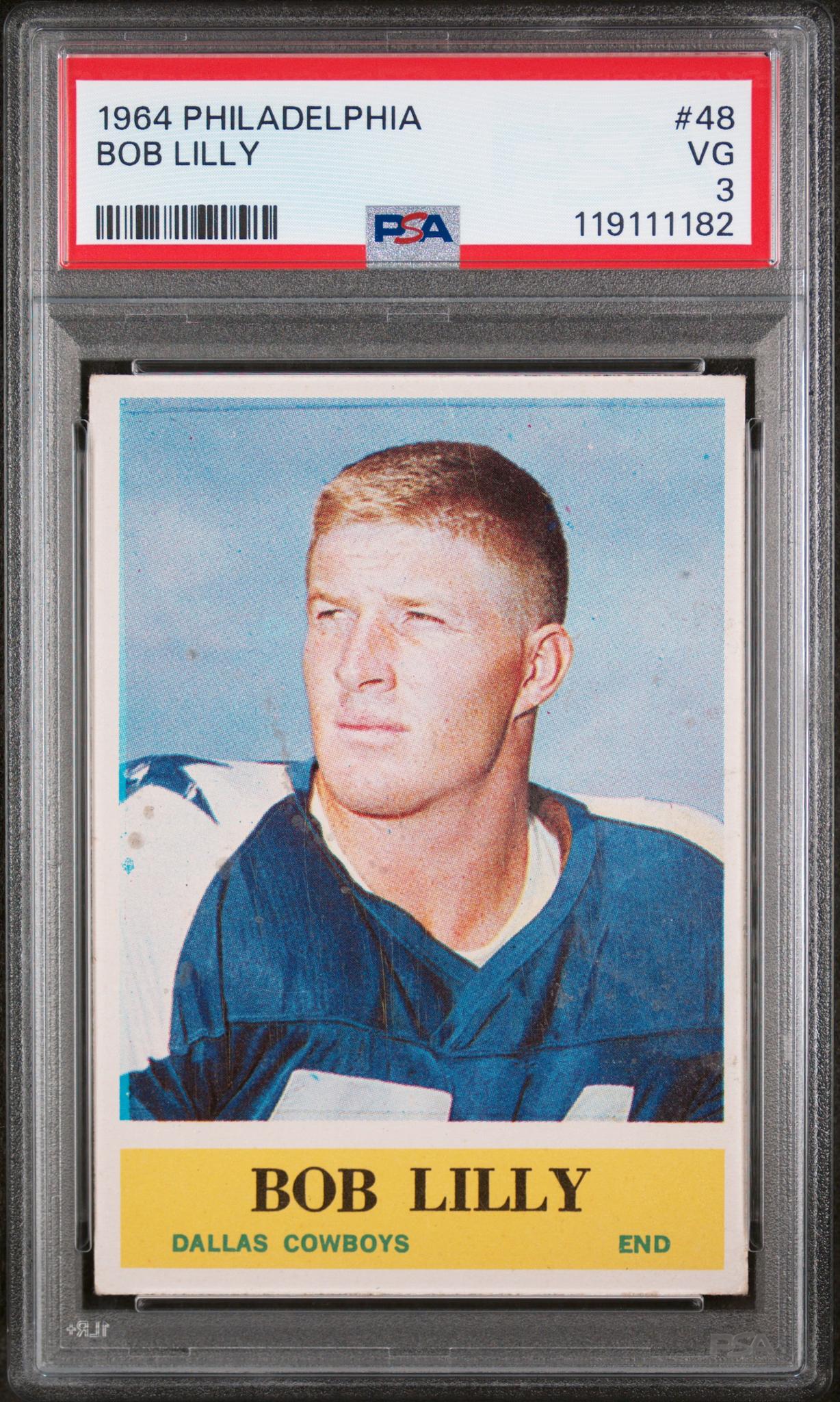 1964 Philadelphia Bob Lilly #48 PSA 3