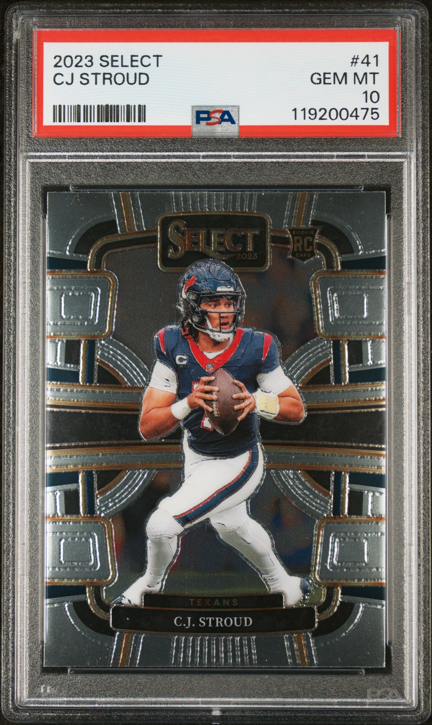 2023 Select #41 C.J. Stroud Concourse PSA 10