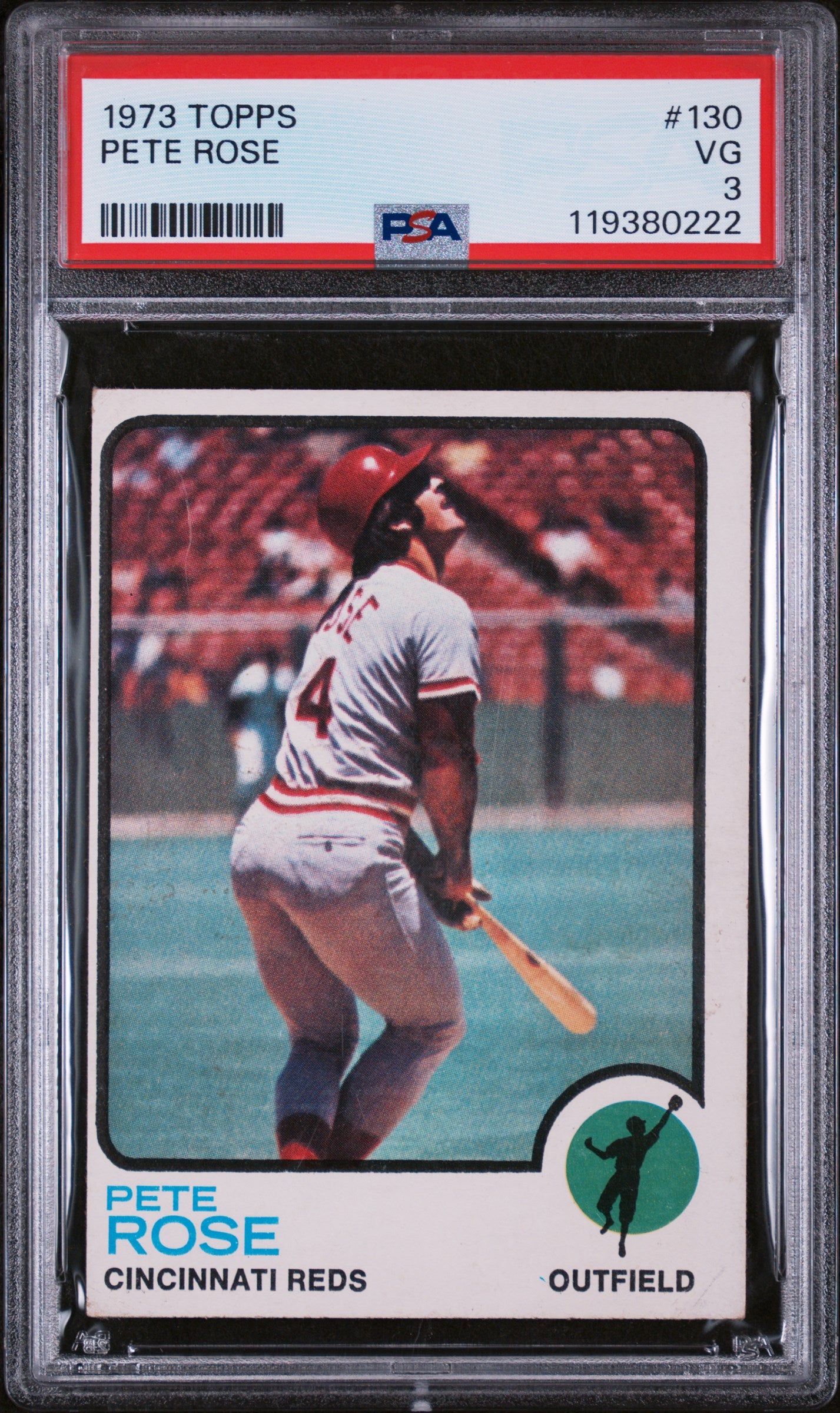 1973 Topps Pete Rose #130 PSA 3