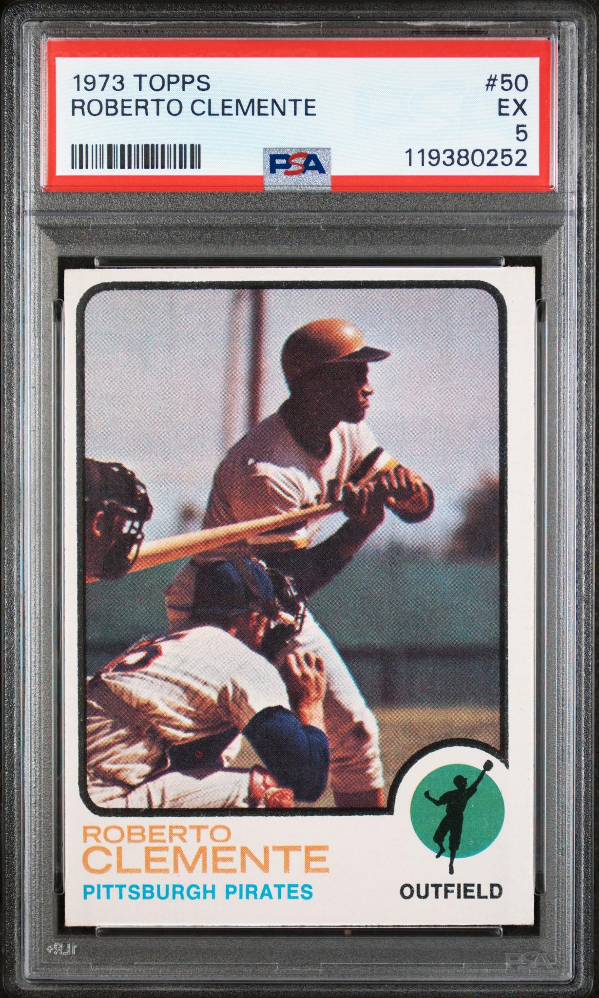 1973 Topps Roberto Clemente #50 PSA 5