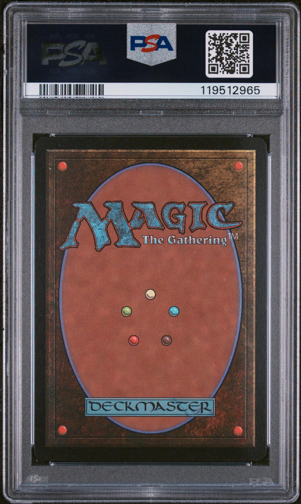 2023 Magic The Gathering SPG Showcase Neon Ink Blue Mana Crypt #17c PSA 10