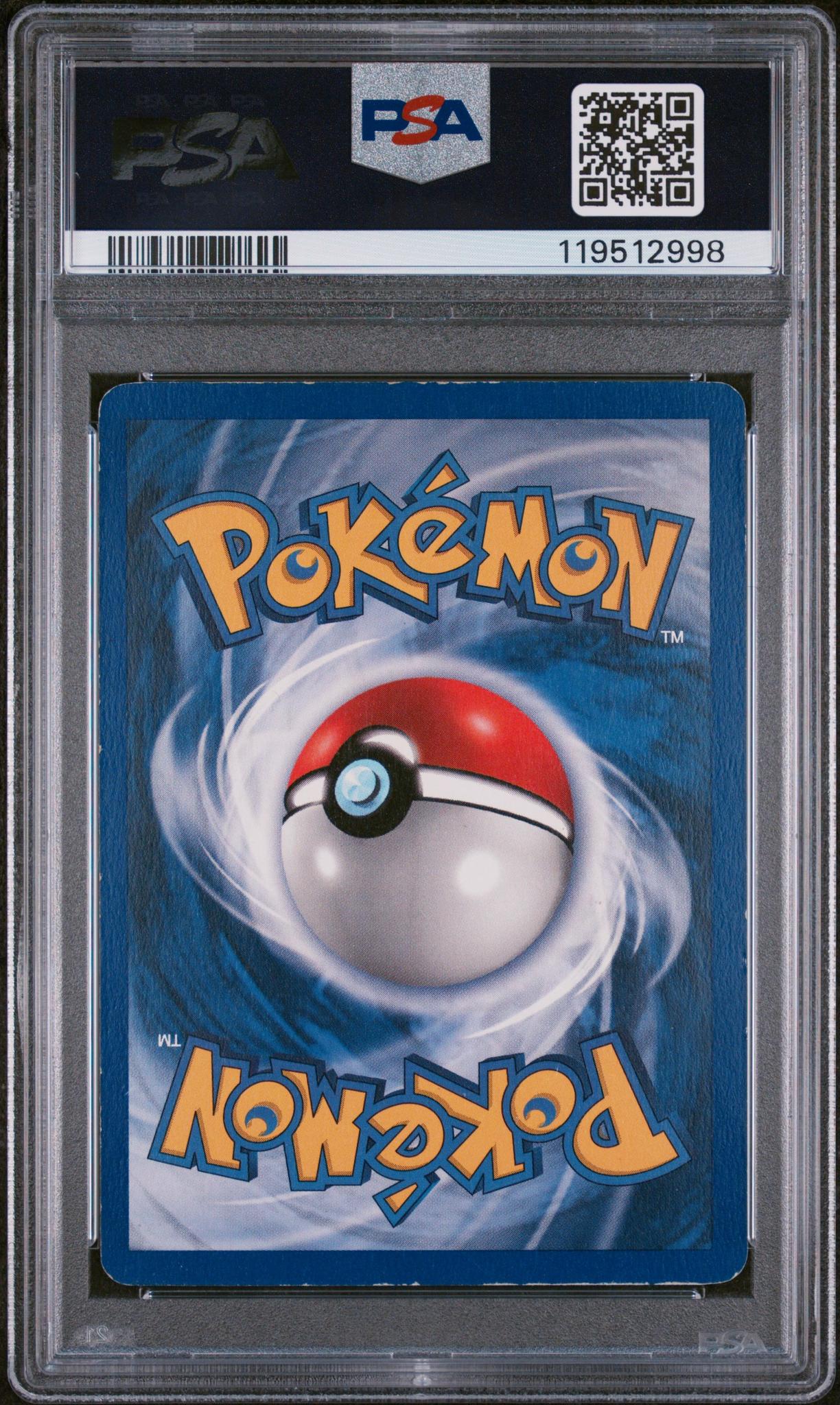 1999 Pokémon Base Set Shadowless Ninetales #12/102 Holo PSA 5