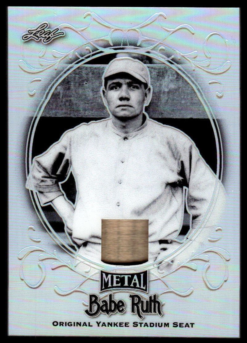 2019 Leaf Metal Babe Ruth Yankee Stadium Seat Patch /10