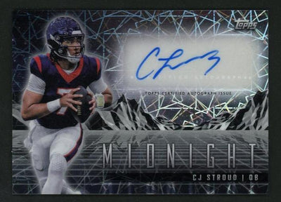 2024 Topps Midnight CJ Stroud Horizon Signatures Auto #HZS-CS
