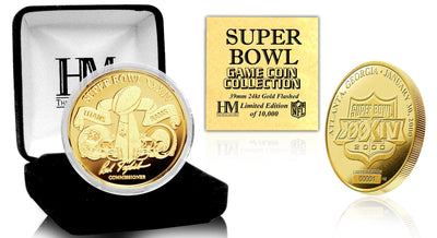 Highland Mint Super Bowl XXXIV 24kt Gold Flip Coin - Limited Edition /5,000