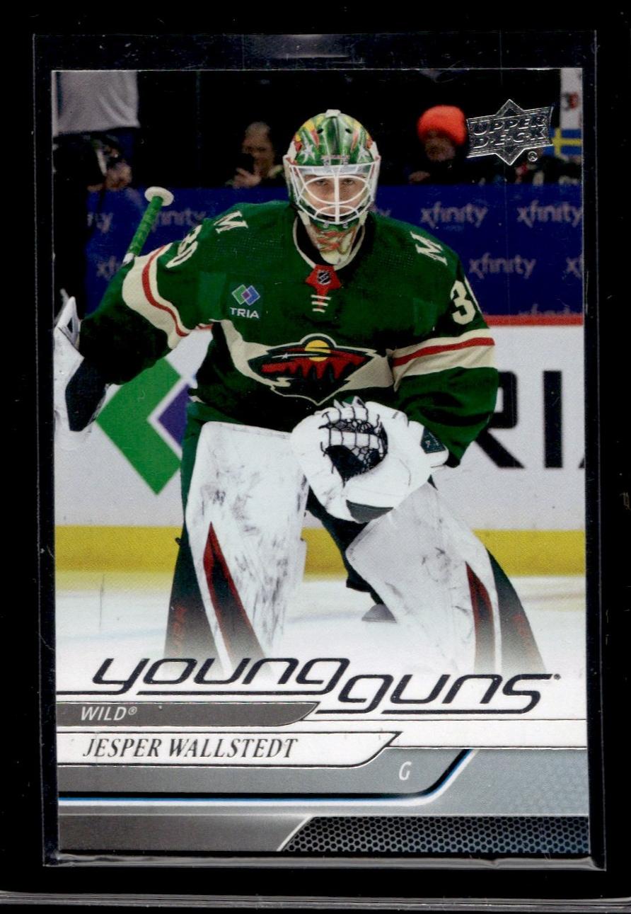 2024 Upper Deck Young Guns Jesper Wallstedt #202
