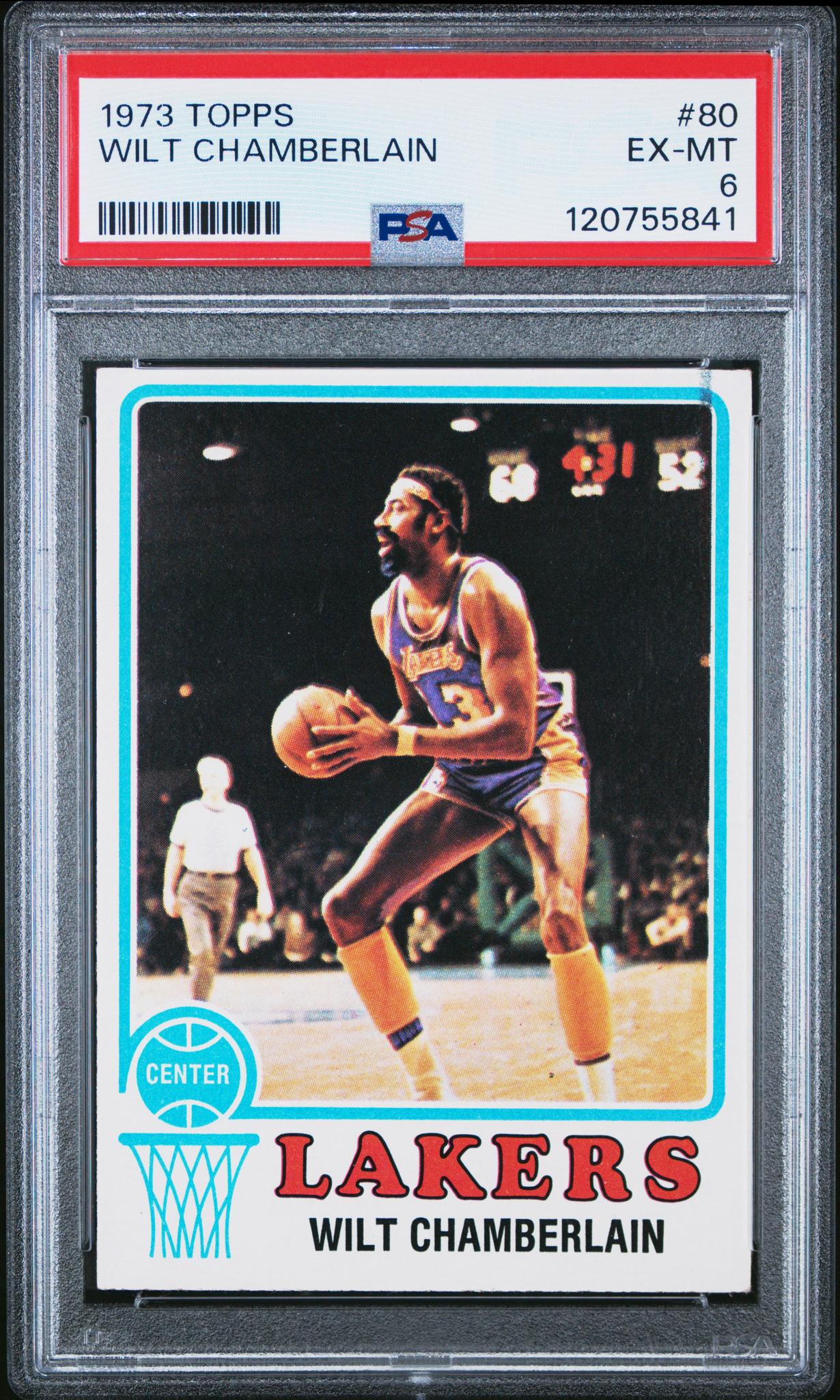 1973 Topps Wilt Chamberlain #80 PSA 6