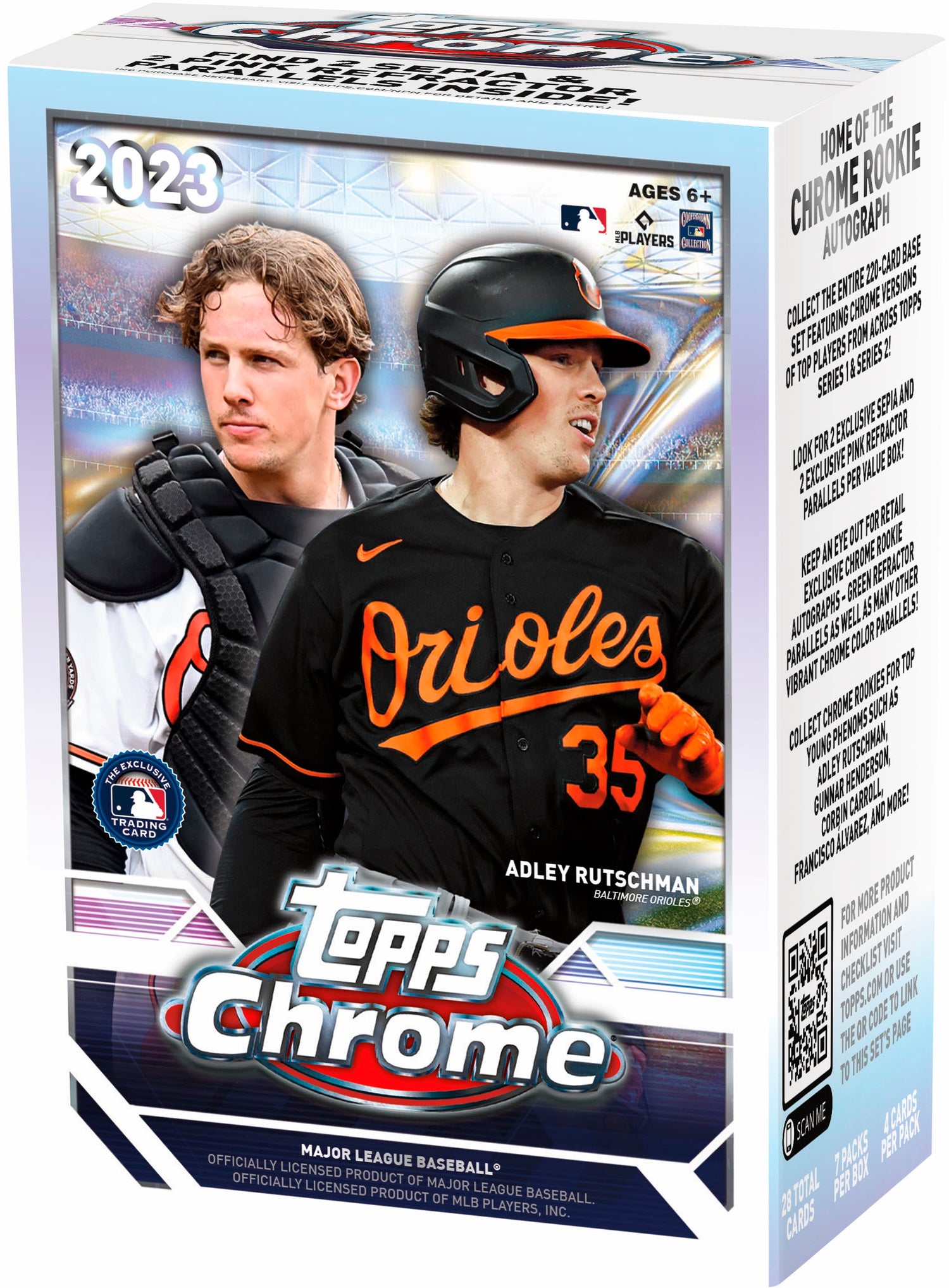 2023 Topps Chrome Baseball Blaster Box