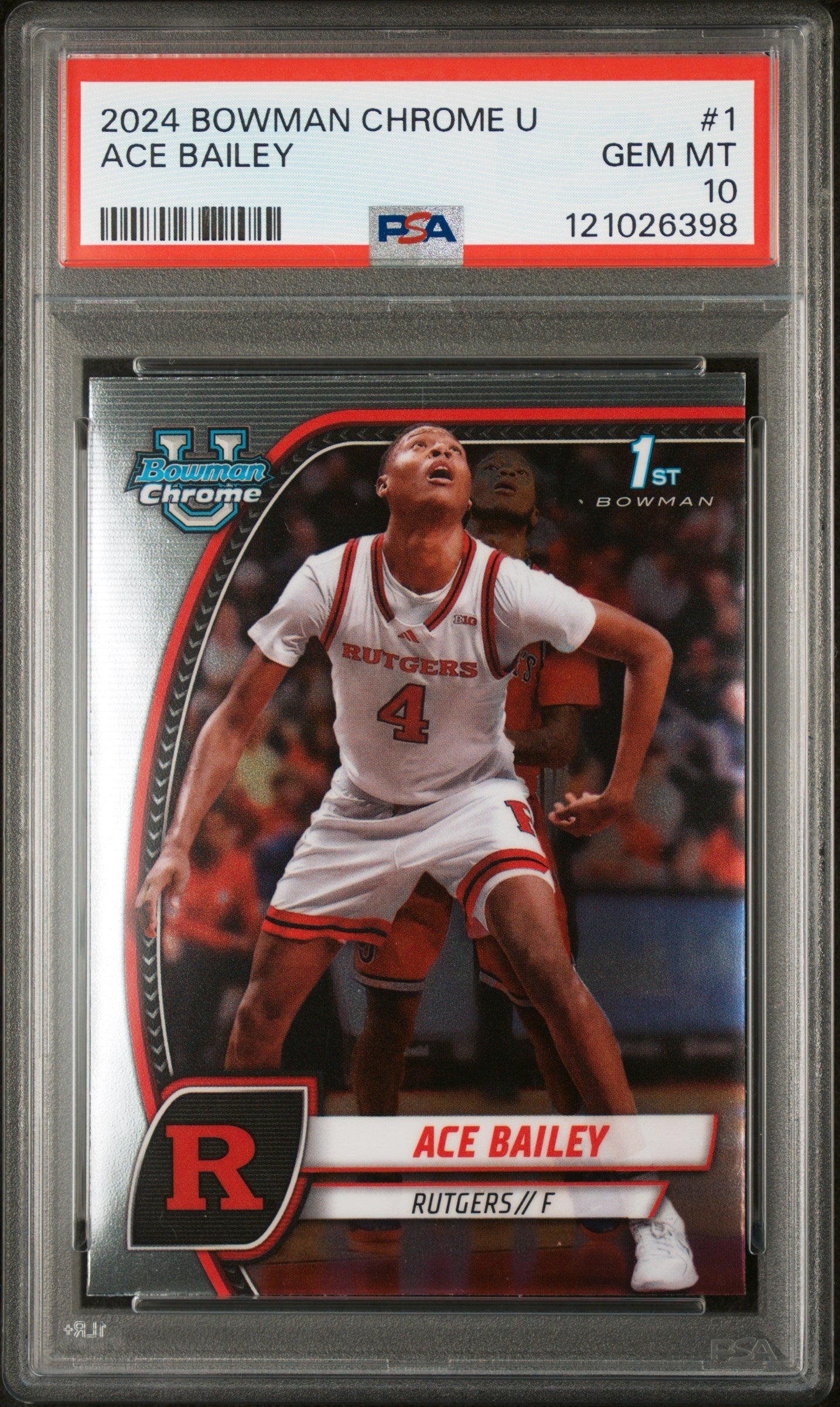 2024 Bowman Chrome #1 Ace Bailey PSA 10