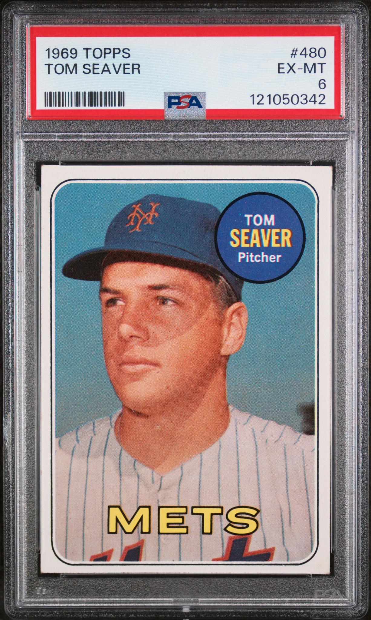 1969 Topps Tom Seaver #480 PSA 6