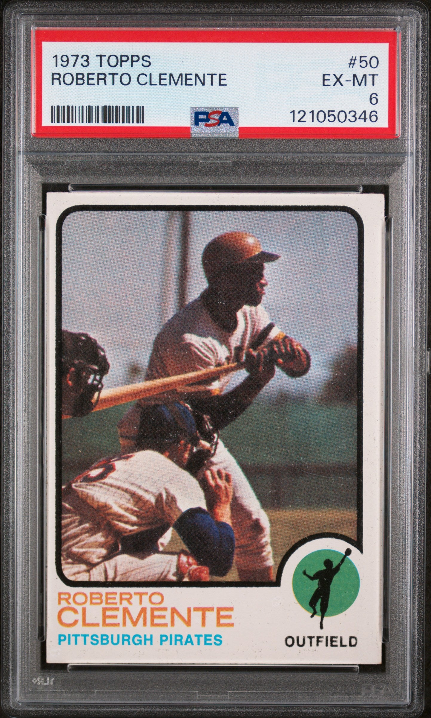 1973 Topps Roberto Clemente #50 PSA 6