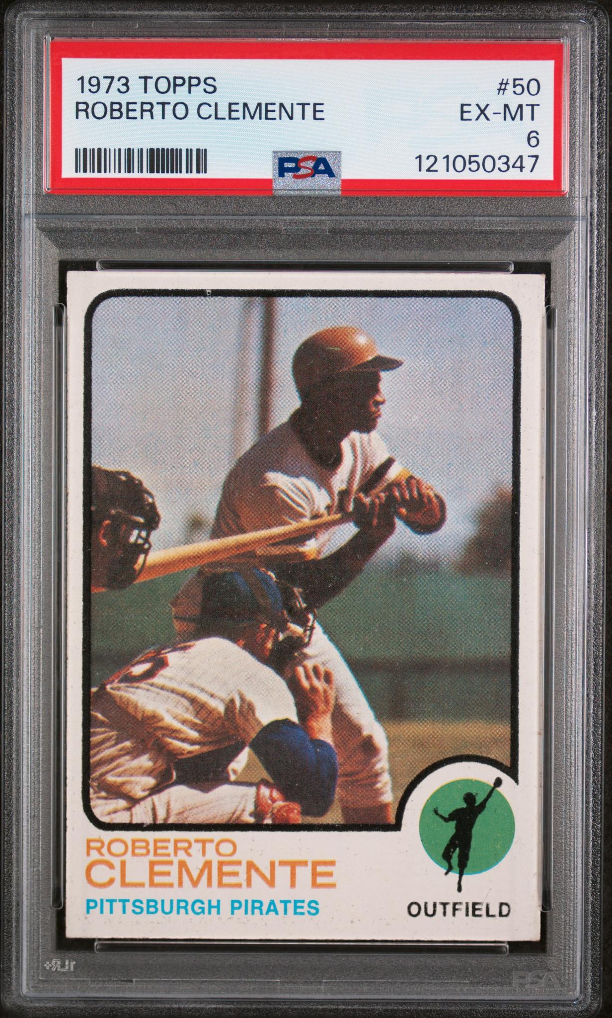 1973 Topps Roberto Clemente #50 PSA 6