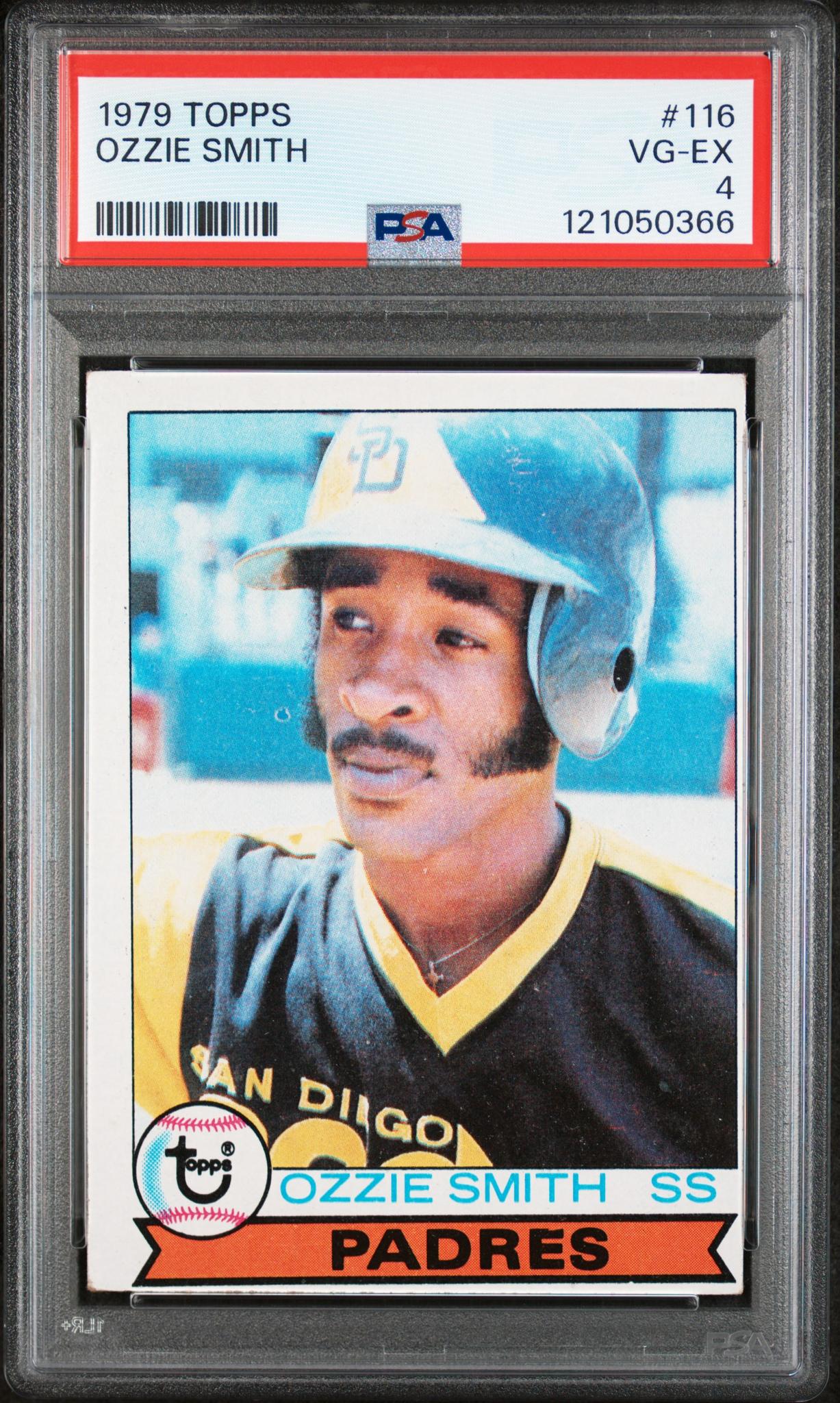 1979 Topps Ozzie Smith #116 RC PSA 4