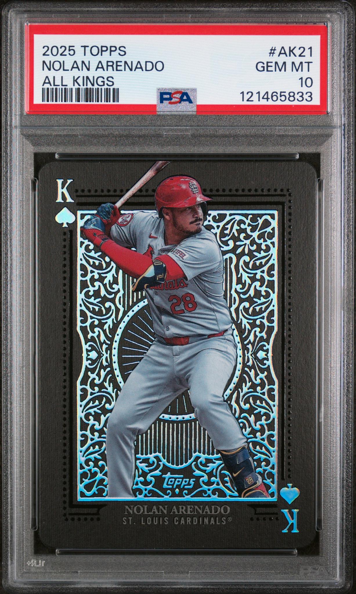 2025 Topps All Kings Nolan Arenado #AK21 PSA 10