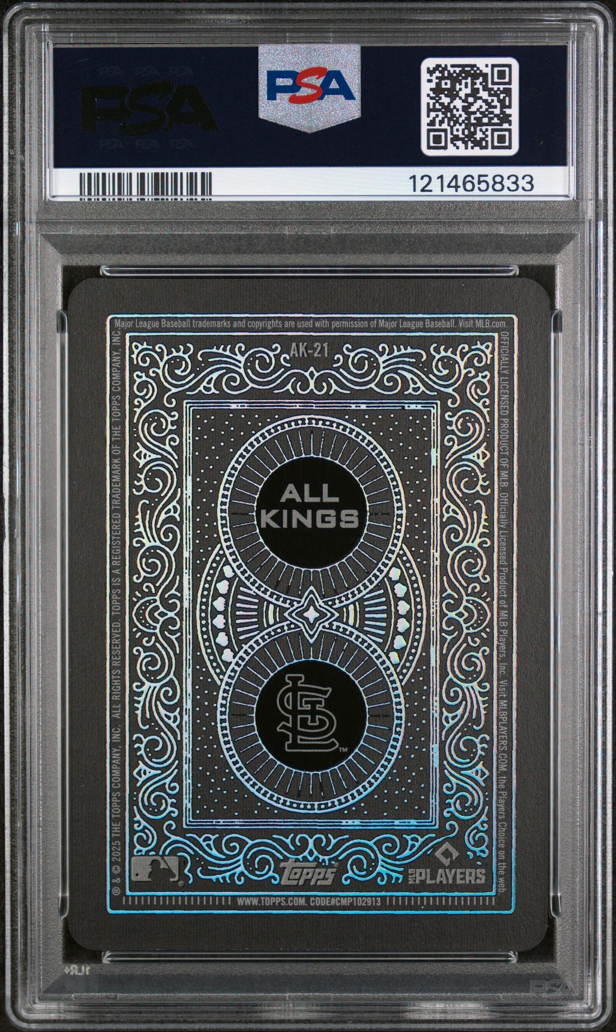 2025 Topps All Kings Nolan Arenado #AK21 PSA 10