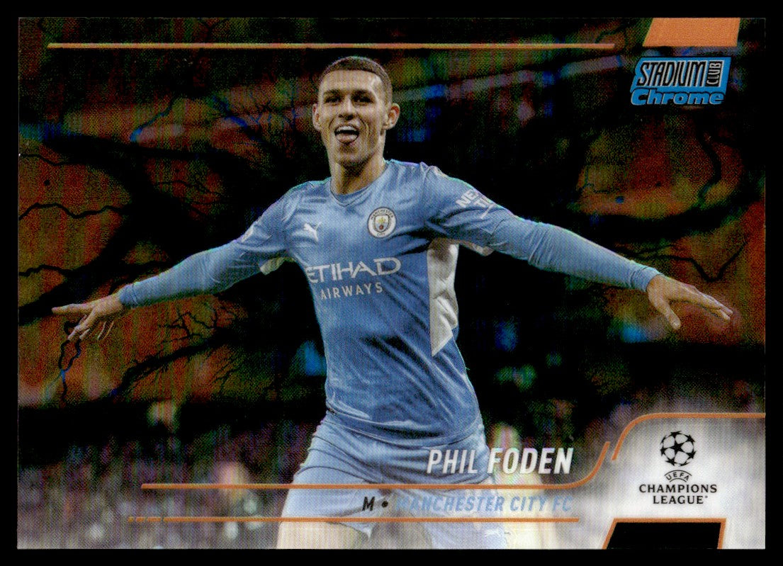 2022 Stadium Club Chrome #47 Phil Foden /10