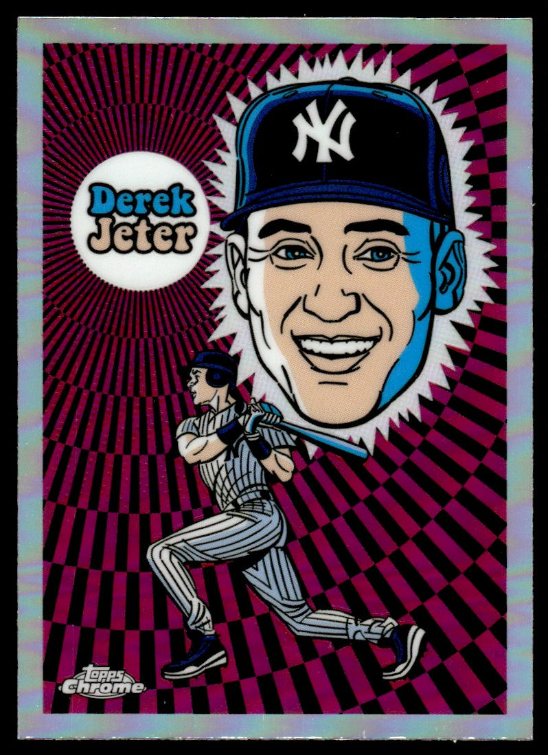 2023 Topps Chrome UV-3 Derek Jeter Ultra Violet All-Stars SSP