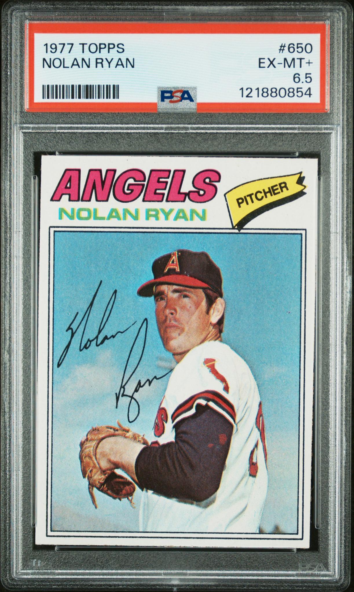 1977 Topps Nolan Ryan #650 PSA 6.5