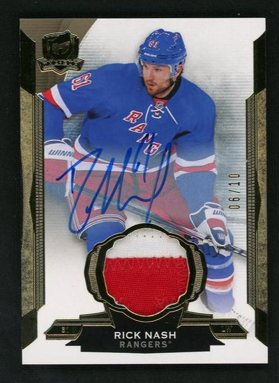 2014-15 The Cup Rick Nash #60 Auto Patch /10