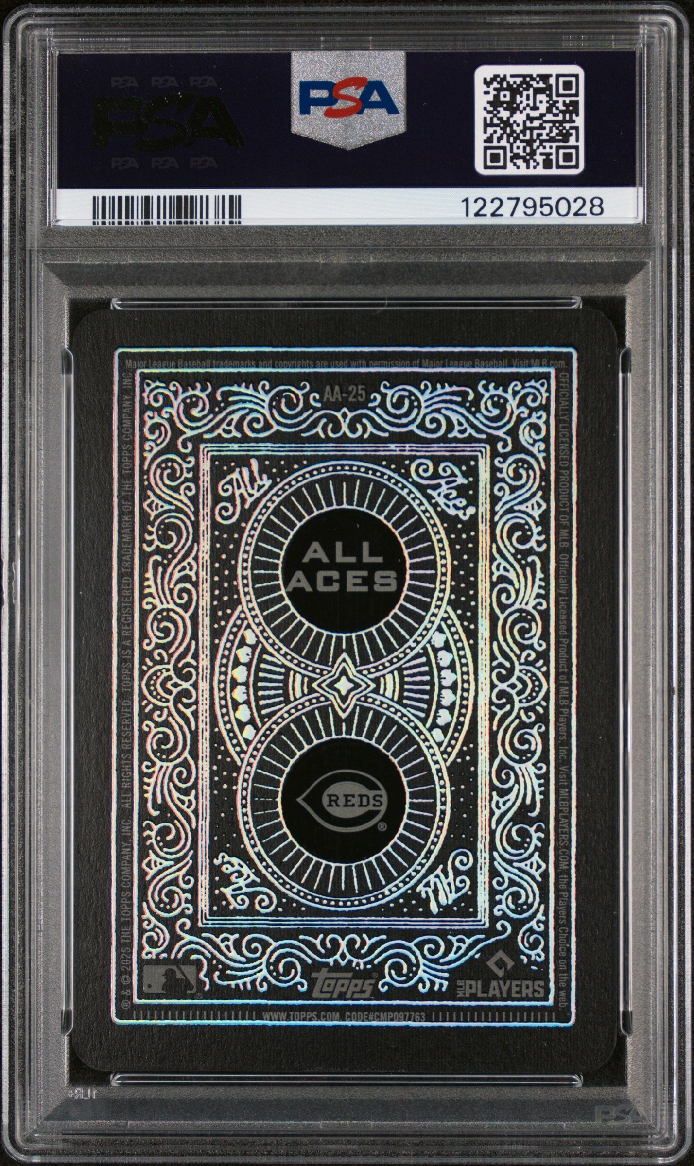 2025 Topps #AA25 Rhett Lowder All Aces PSA 9