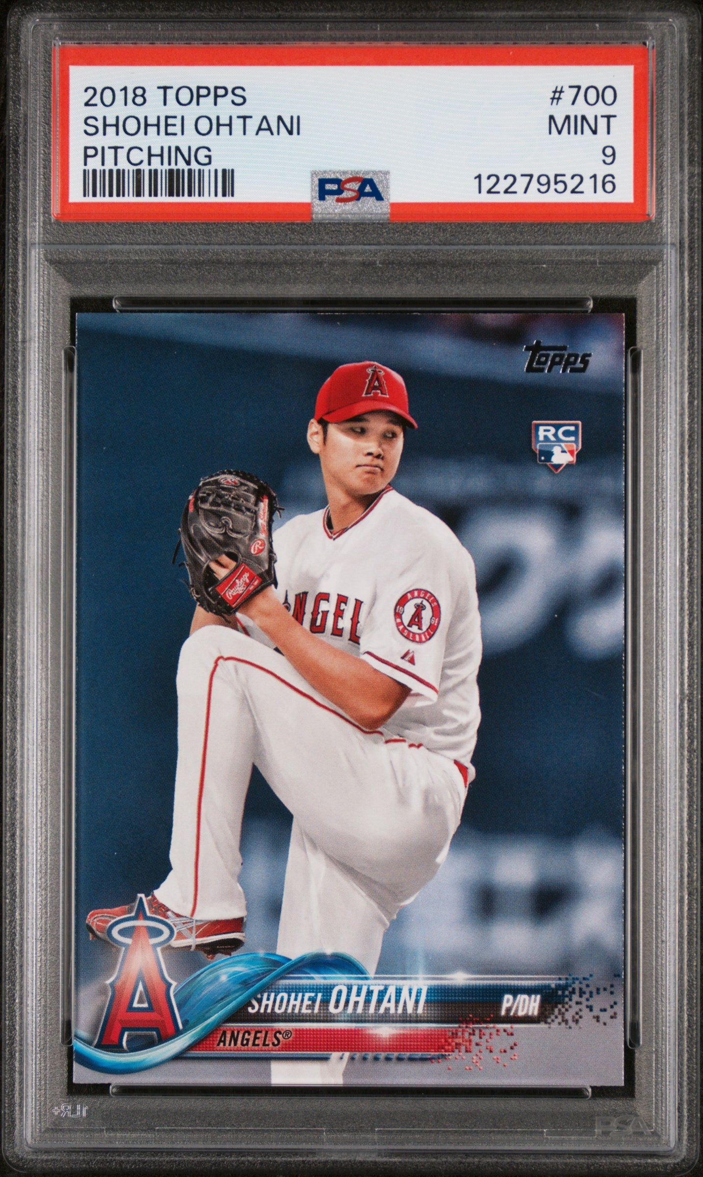 2018 Topps Series 2 Shohei Ohtani #700 RC PSA 9