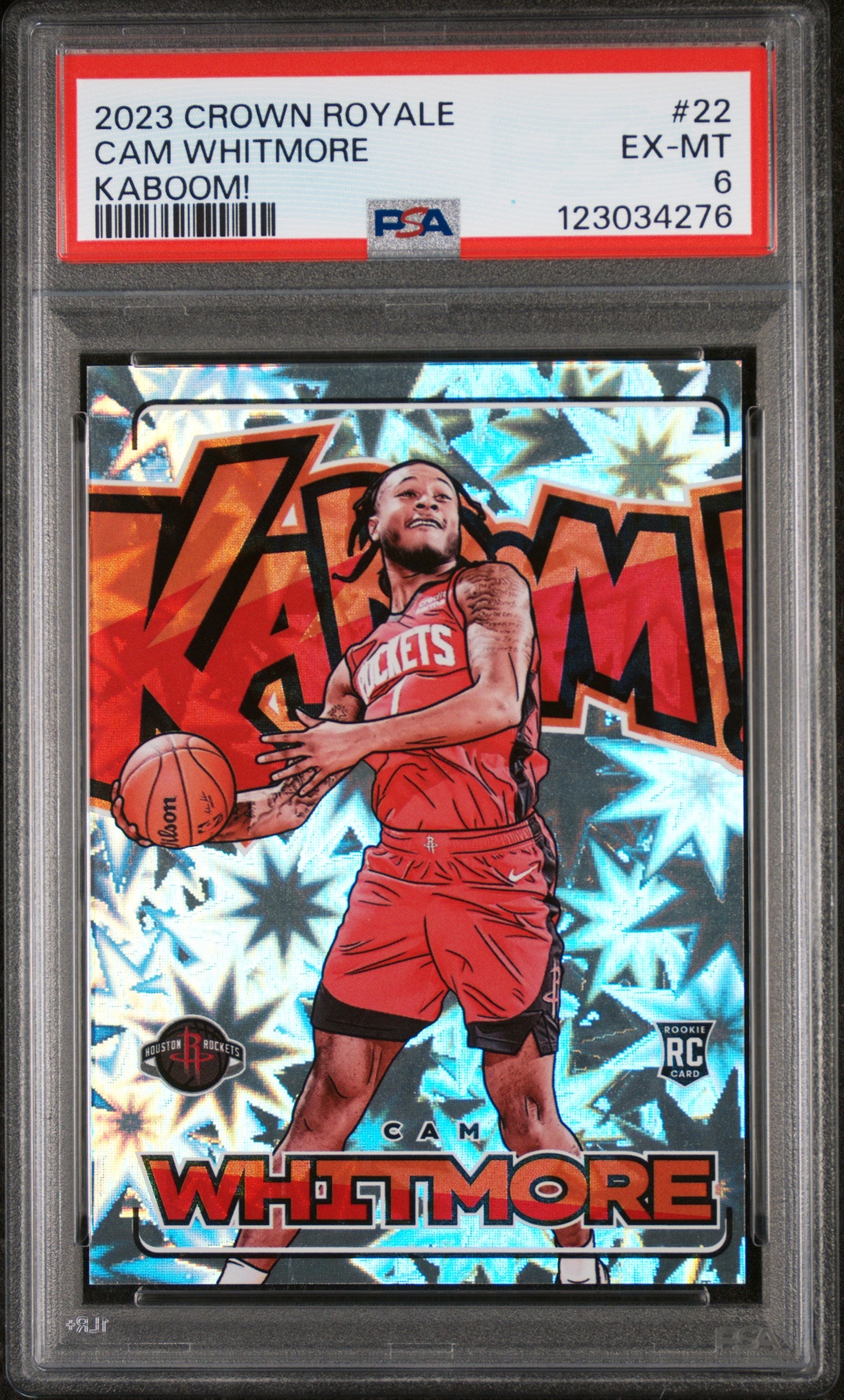 2023 Panini Crown Royale Kaboom! Cam Whitmore #22