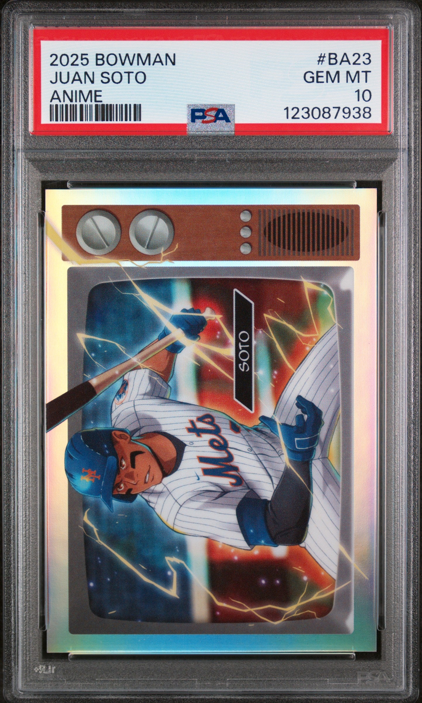 2025 Bowman Anime Juan Soto #BA23 PSA 10