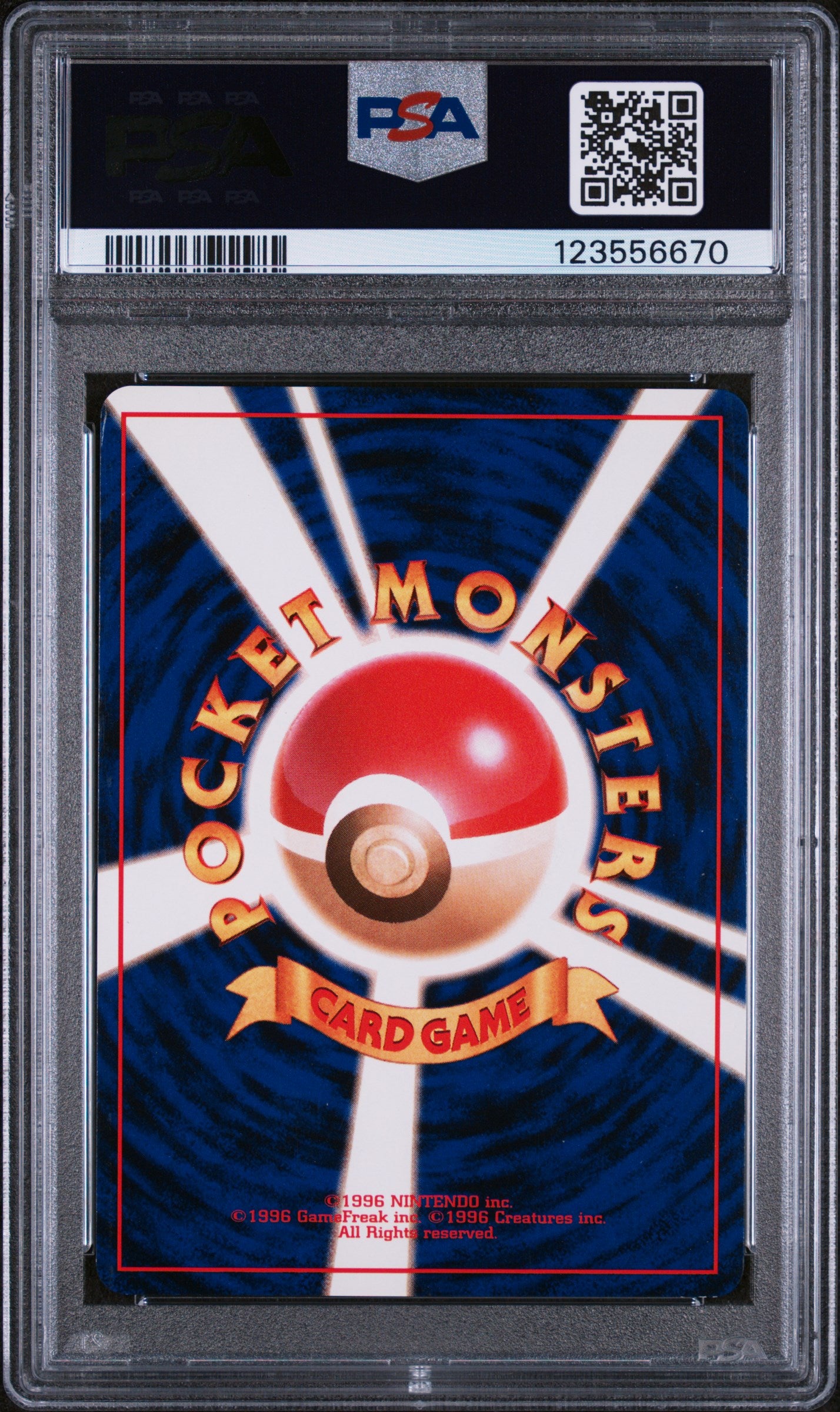 1999 Pokémon Japanese Gym 2 Giovanni's Gyarados Holo PSA 9