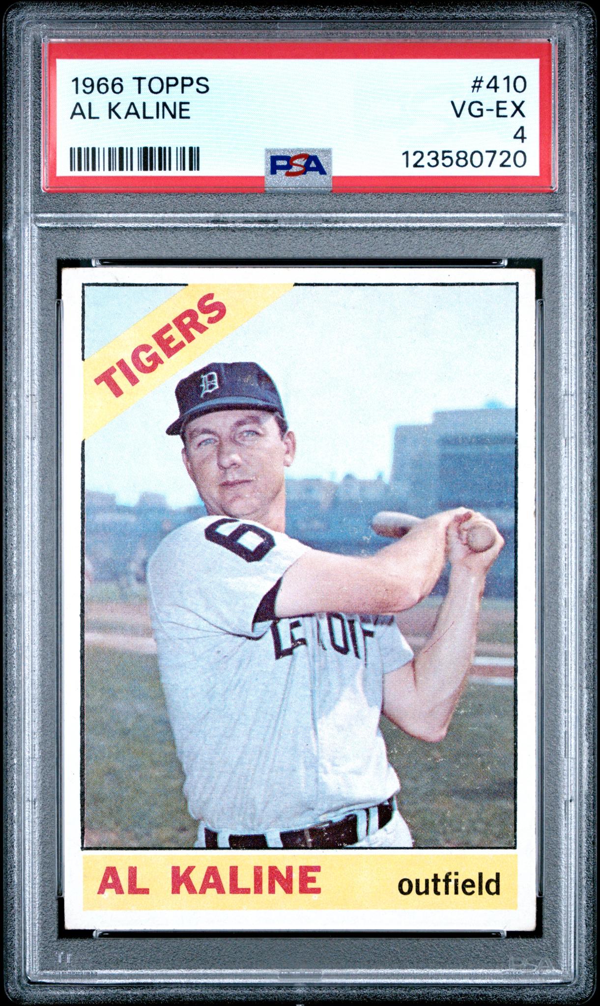 1966 Topps Al Kaline #410 PSA 4