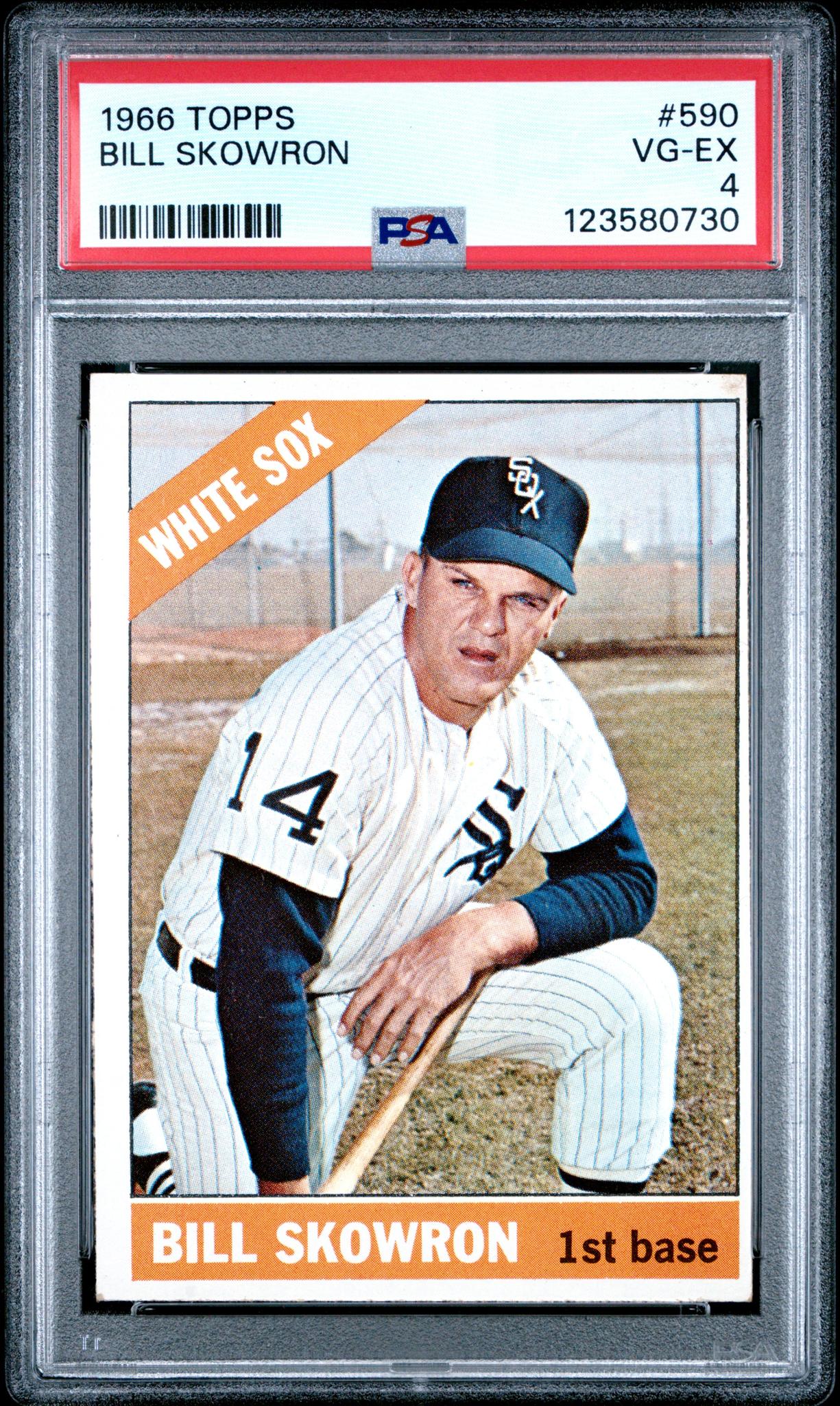 1966 Topps Bill Skowron #590 PSA 4