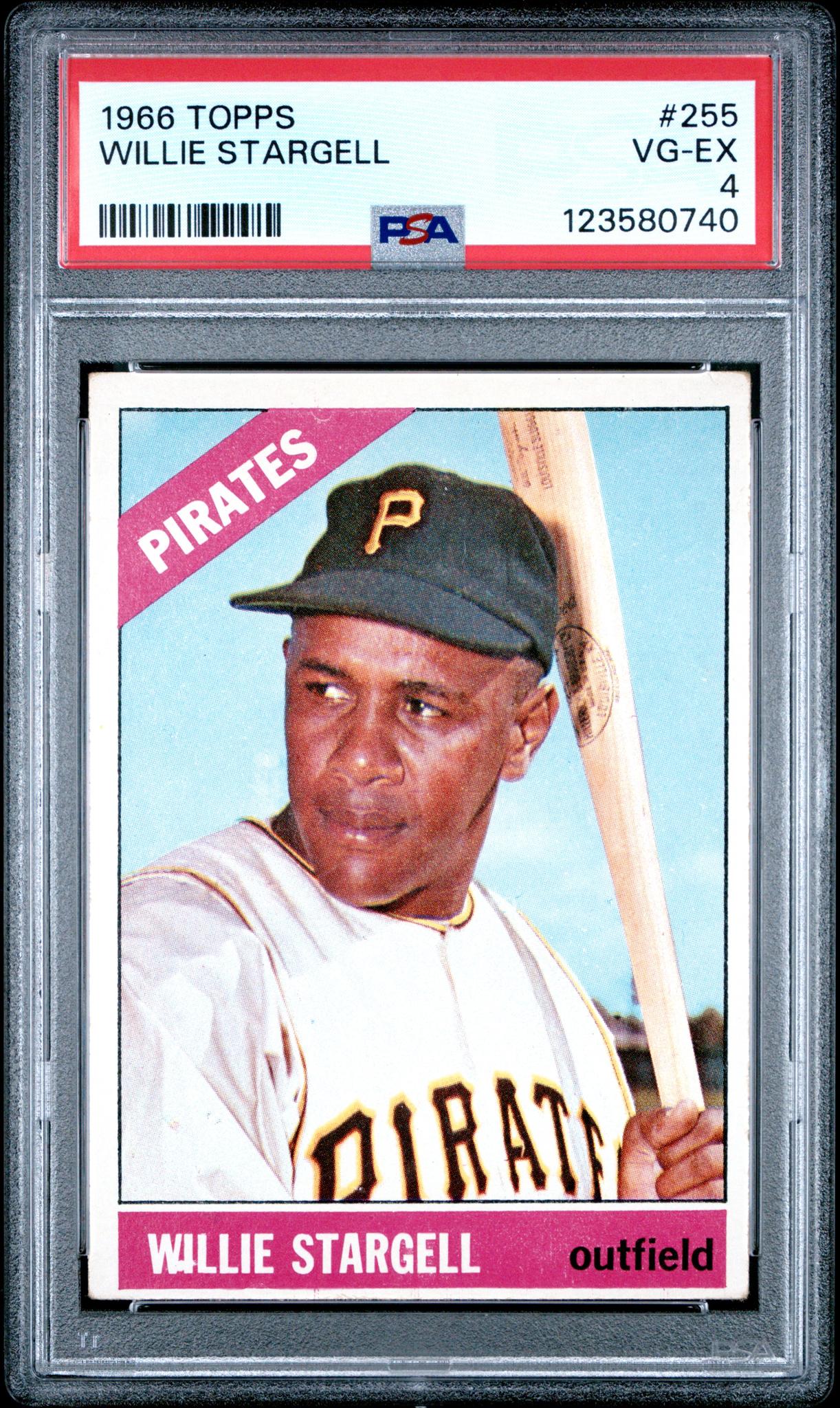 1966 Topps Willie Stargell #255 PSA 4