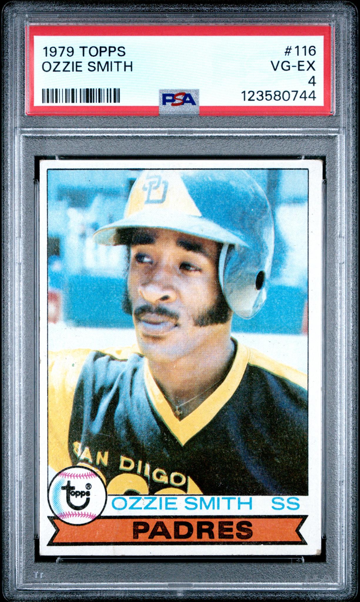 1979 Topps Ozzie Smith #116 PSA 4