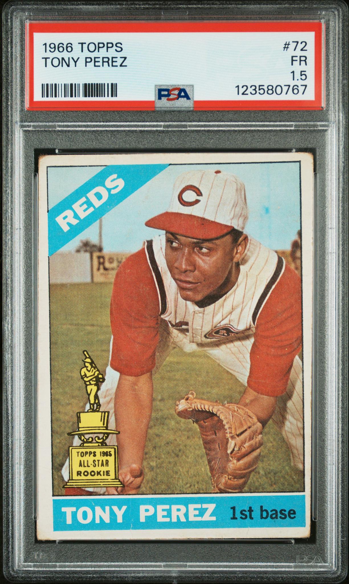 1966 Topps Tony Perez #72 PSA 1.5