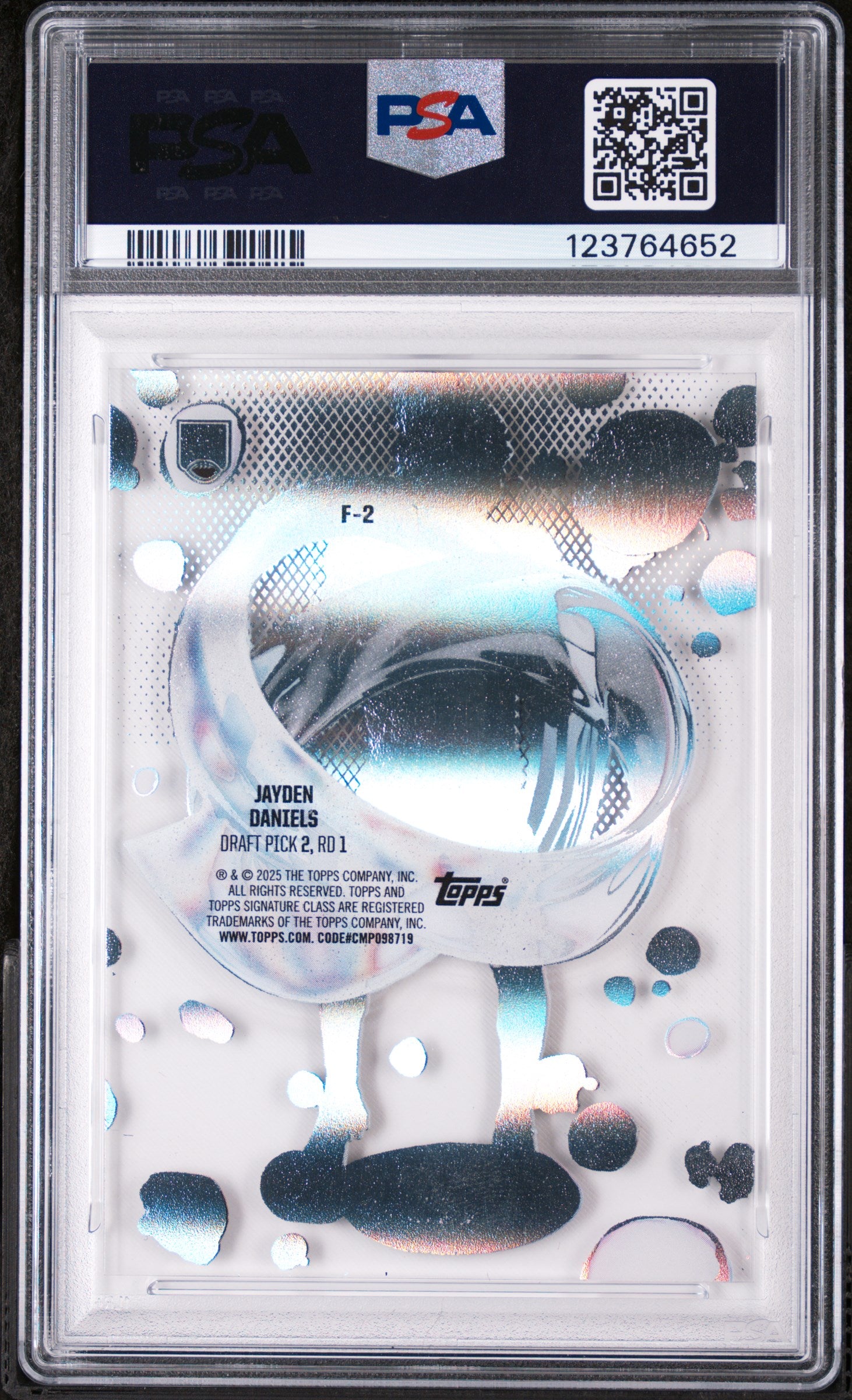 2024 Topps Signature Class Fluidity Jayden Daniels #F-2 PSA 9