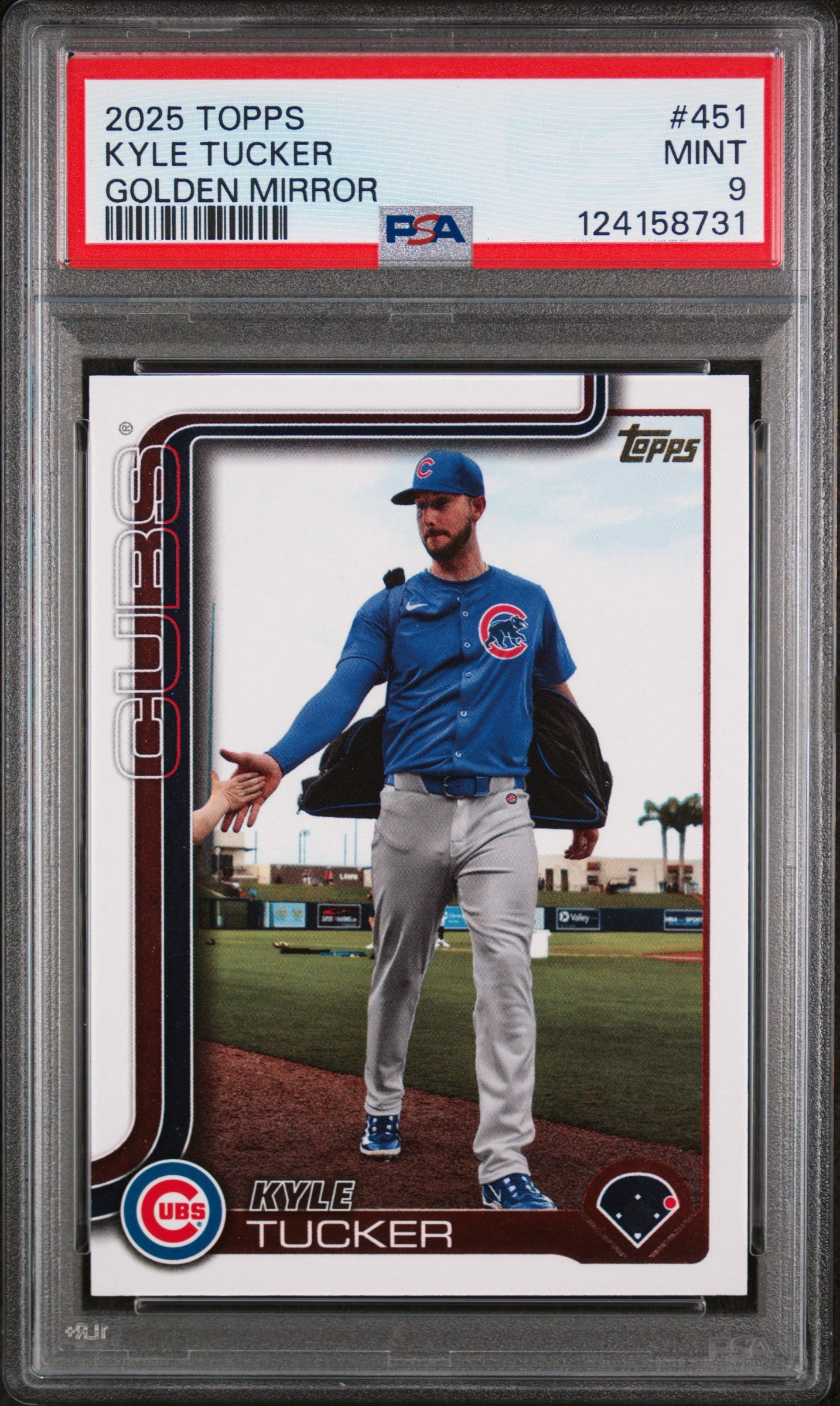 2025 Topps Golden Mirror Kyle Tucker #451 PSA 9