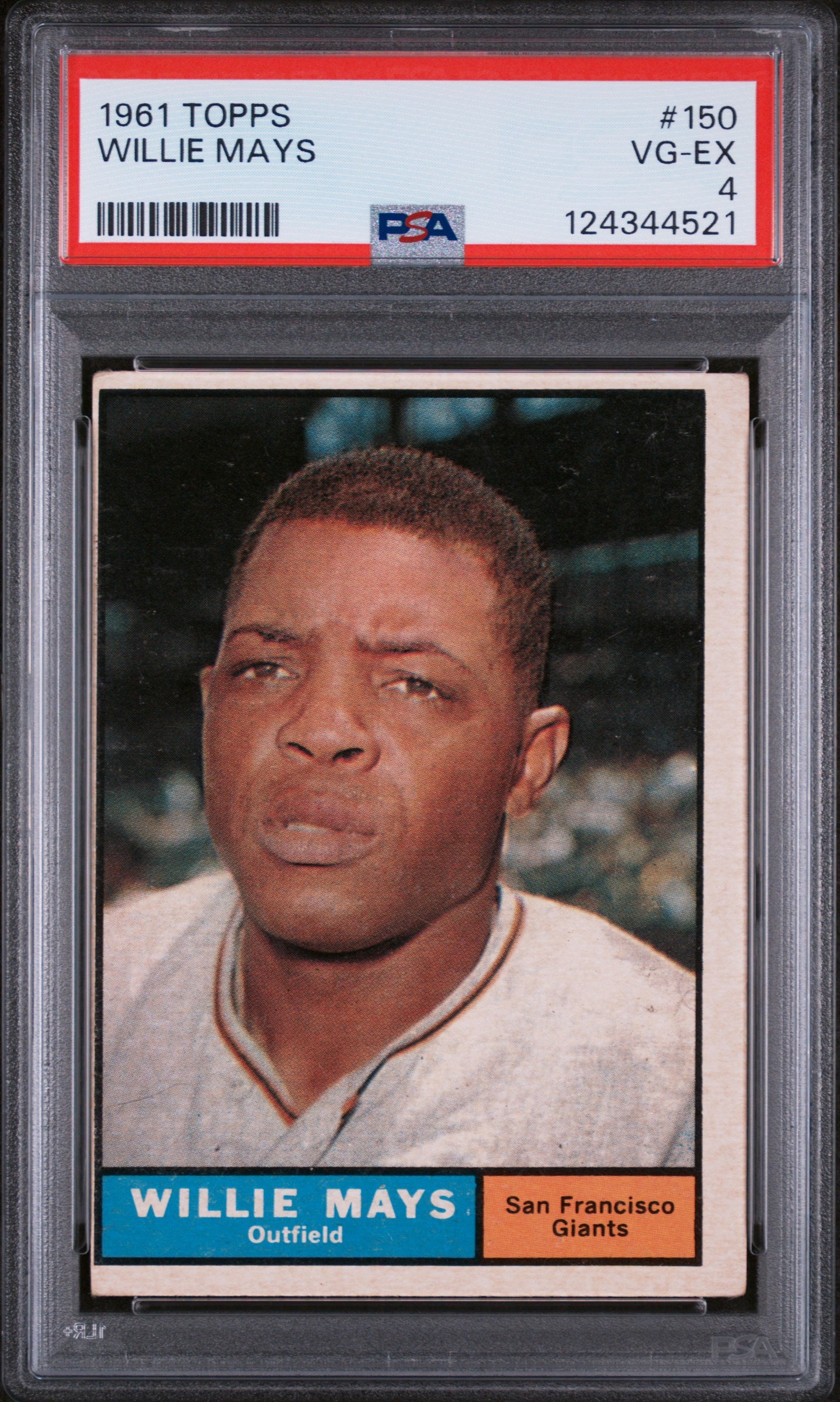 1961 Topps Willie Mays #150 PSA 4