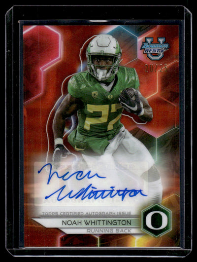 2023 Bowman Best of 2023 Noah Whittington Auto #BOA-NW /25