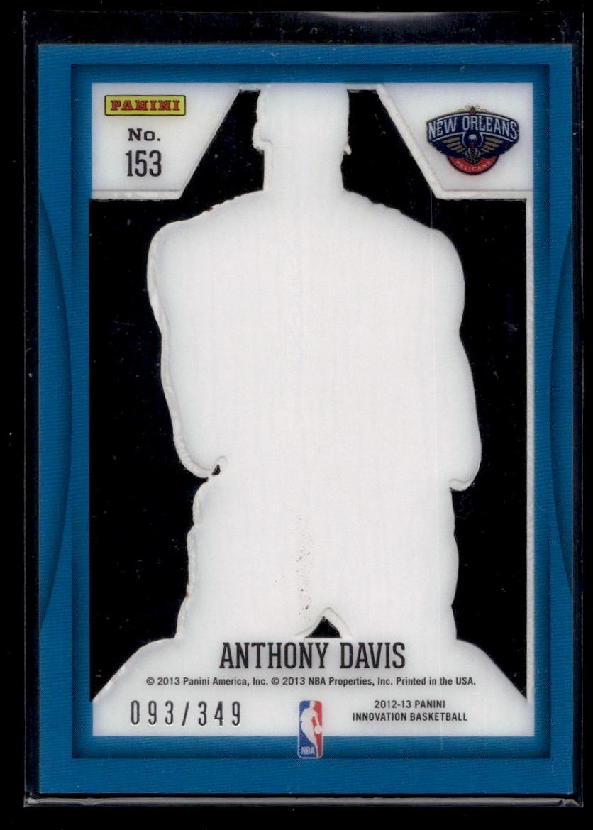 2012 Panini Innovation Anthony Davis #153 RC /349