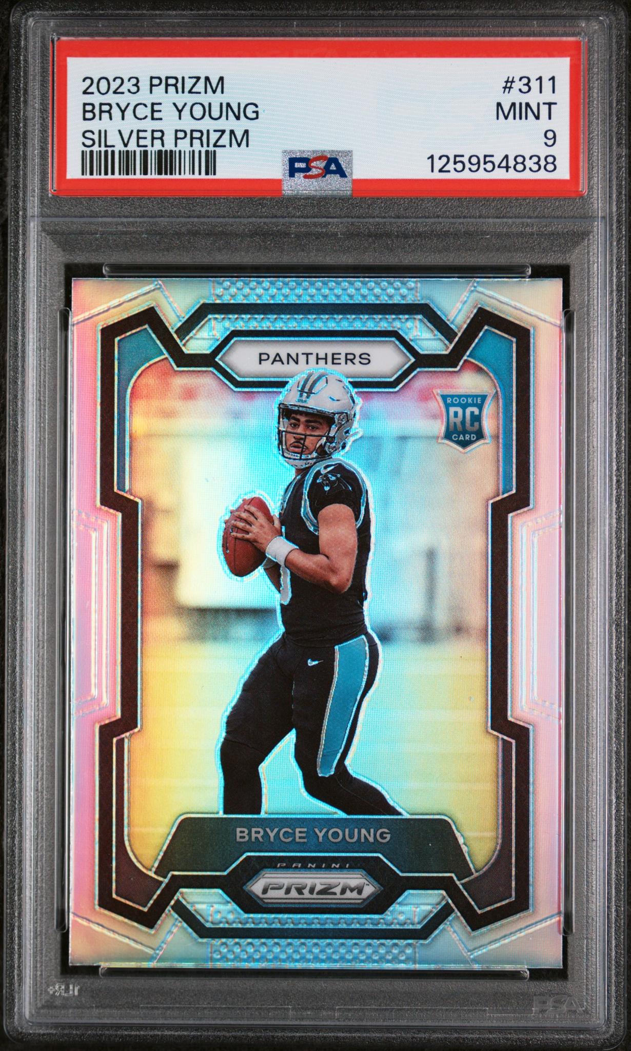 2023 Panini Prizm Silver Prizm Bryce Young #311 PSA 9
