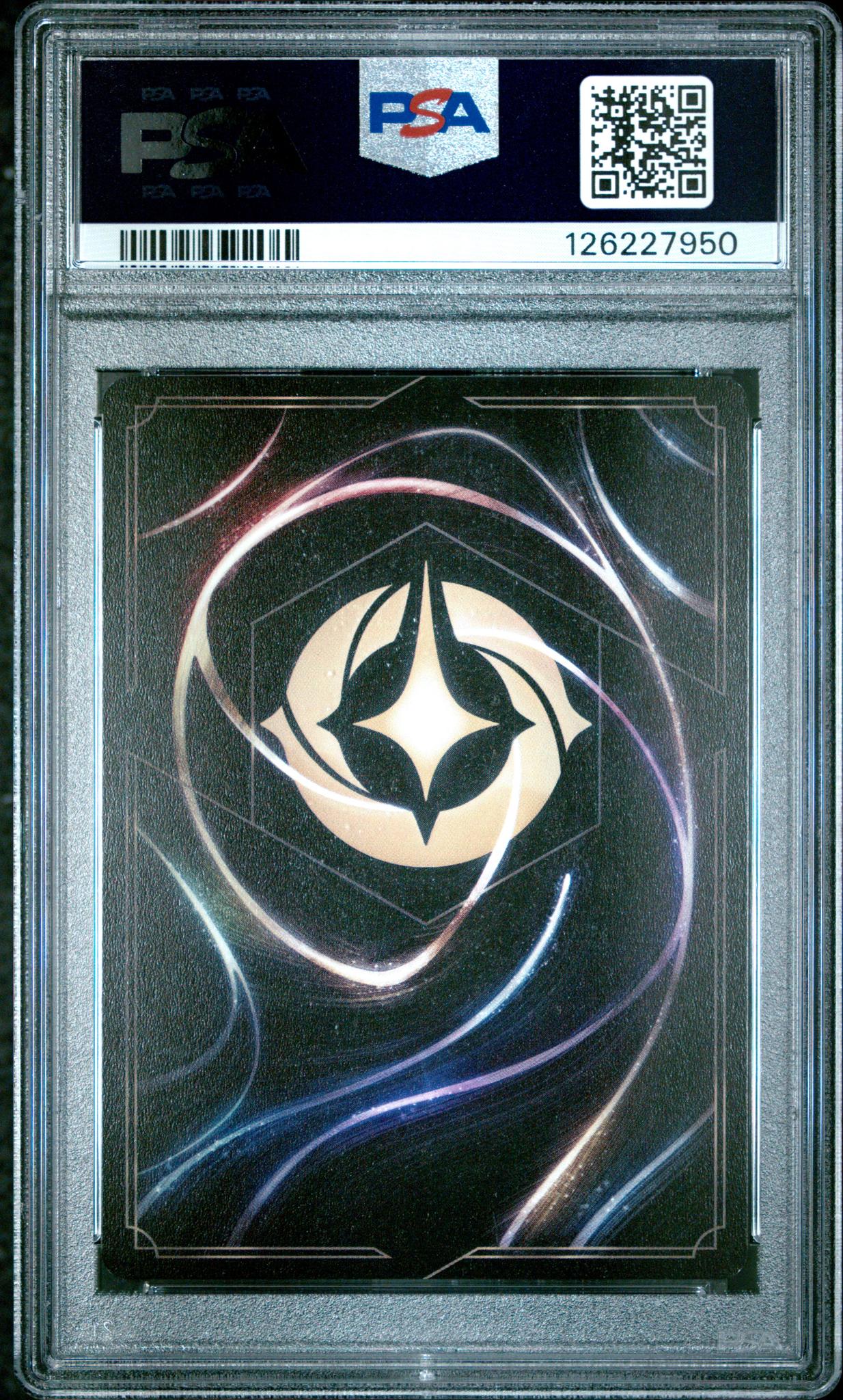 2025 Disney Lorcana En 7-Archazia's Island Enchanted Restoring Atlantis #222 PSA 9