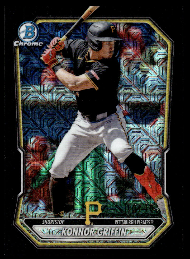 2026 Bowman Chrome Konnor Griffin Black Mojo Refractor /10