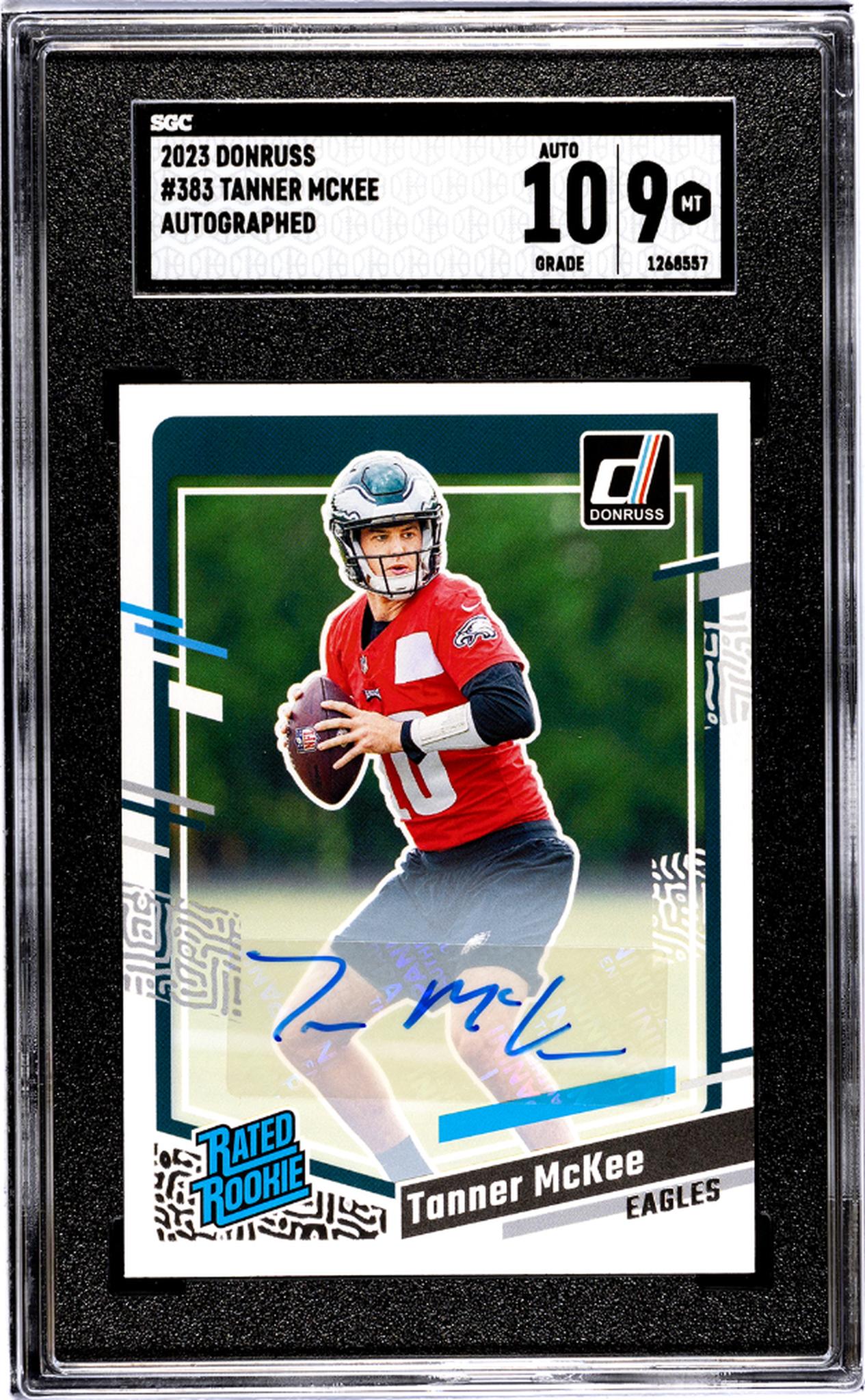 2023 Donruss #383 Tanner Mckee Auto. SGC 9