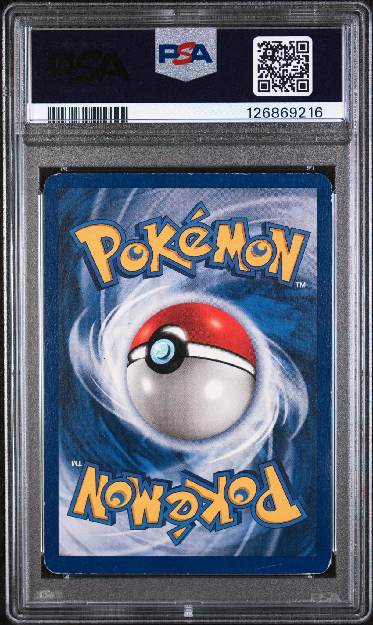 1999 Pokemon Base Set Holo Gyarados #6 PSA 4