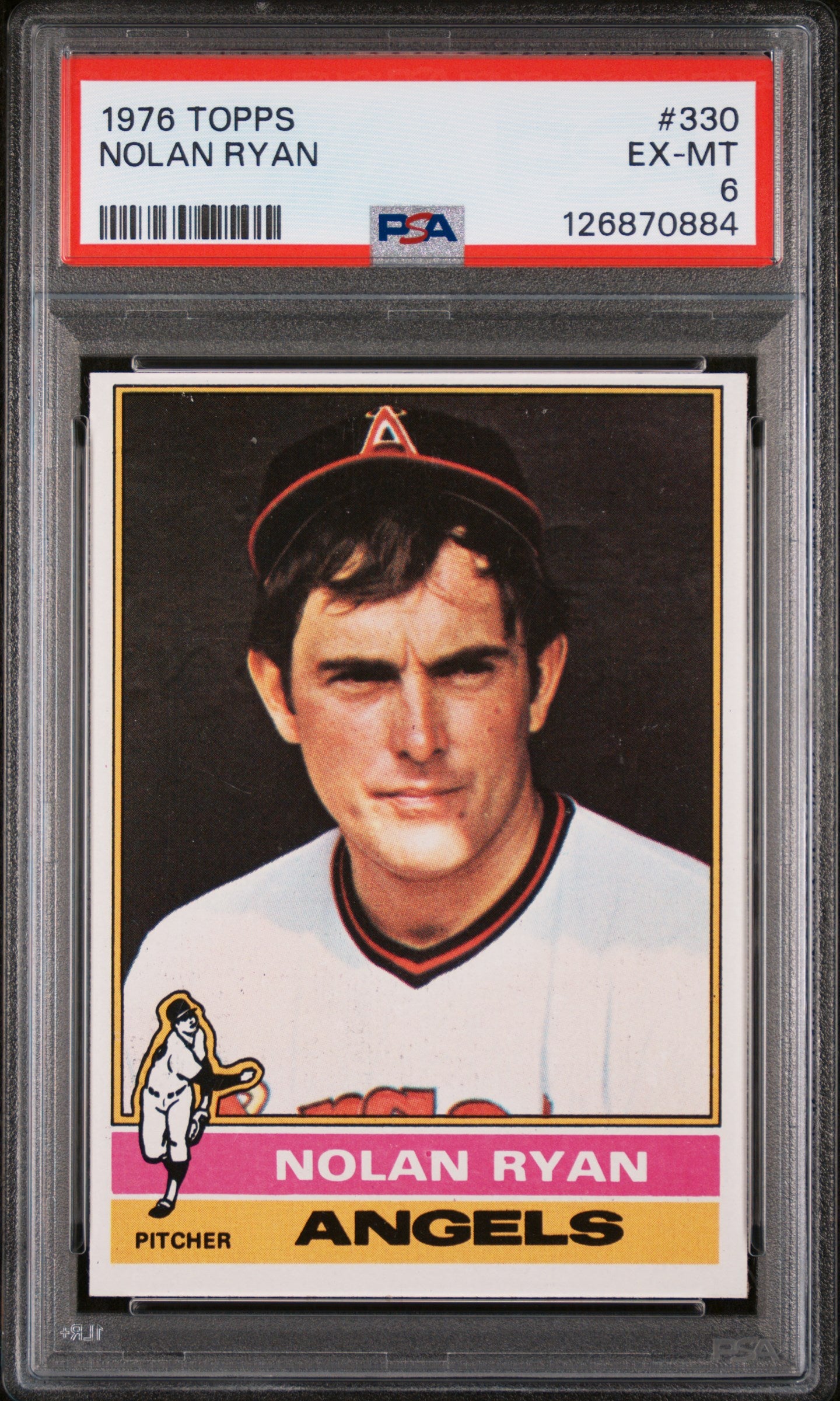 1976 Topps Nolan Ryan #330 PSA 6