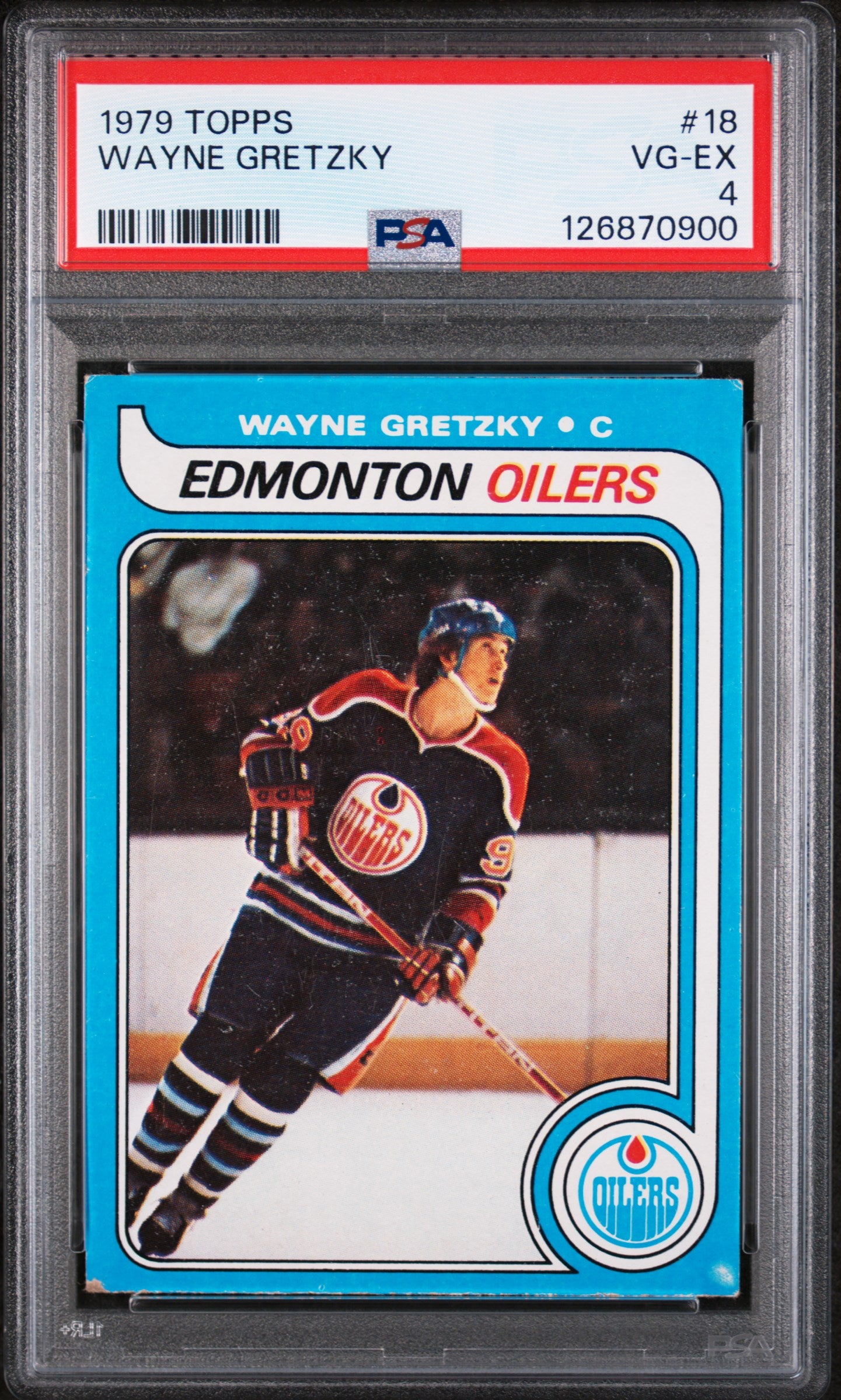 1979 Topps Wayne Gretzky #18 PSA 4