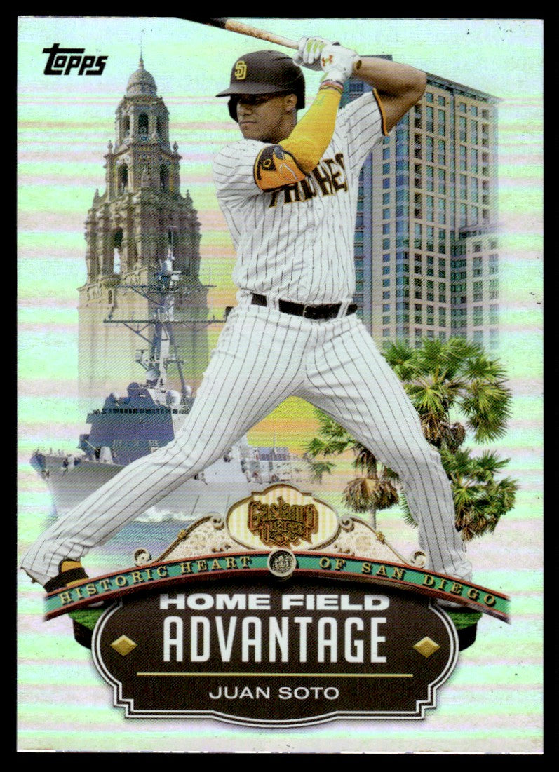 2023 Topps HA-2 Juan Soto Home Field Advantage San Diego Padres
