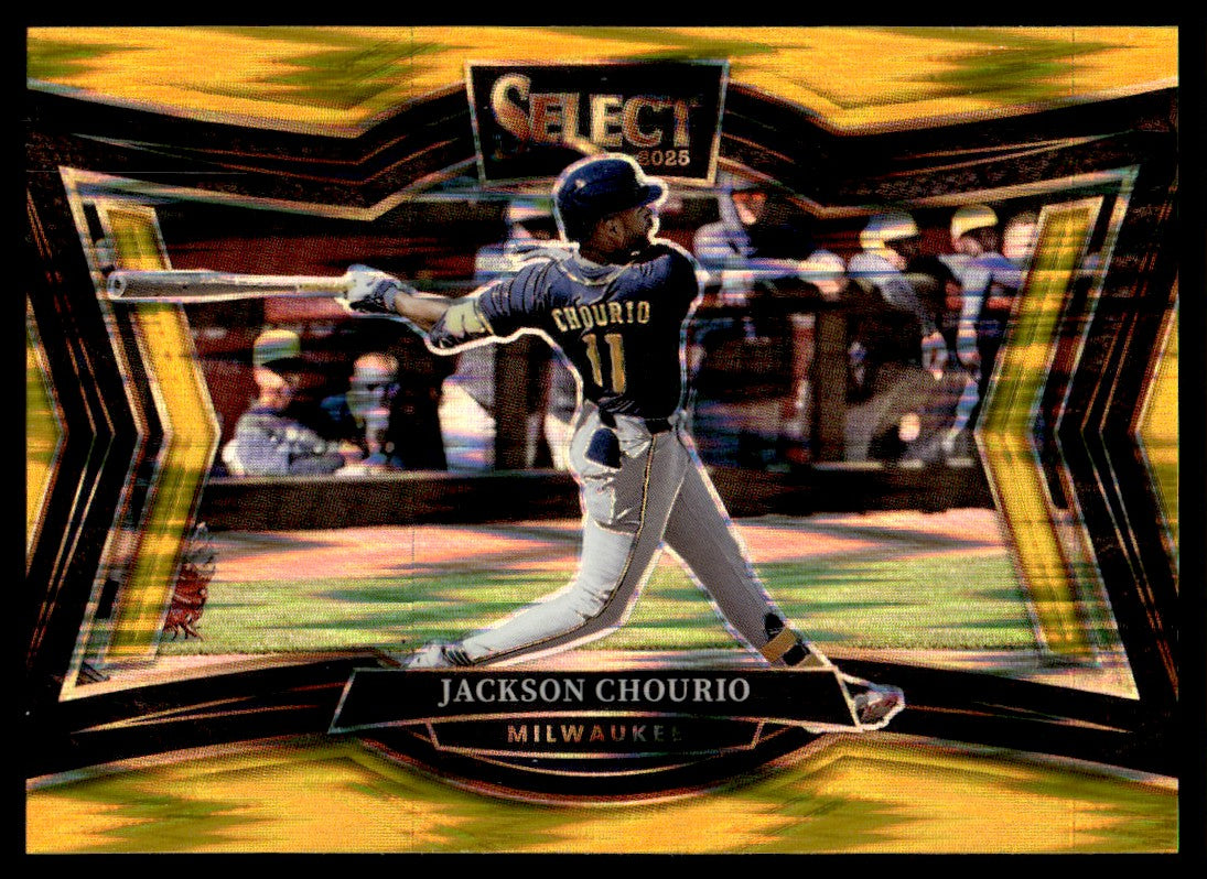 2025 Select #240 Jackson Chourio Gold /10 Diamond Level