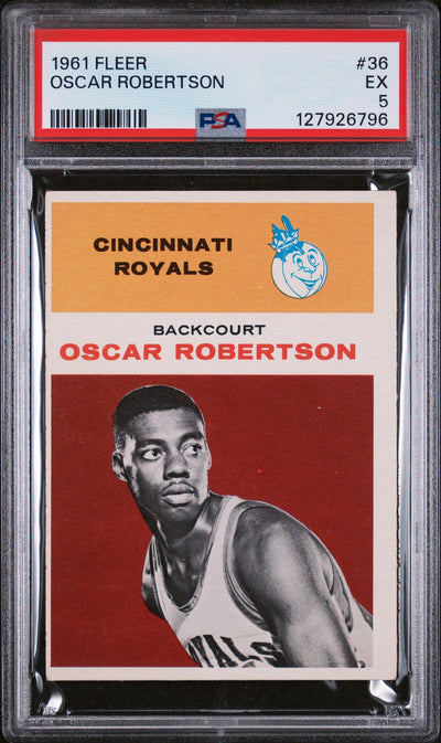 1961 Fleer Oscar Robertson #36 PSA 5