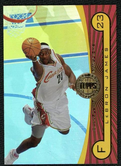 2005 Topps 36 LeBron James /100 Cleveland Cavaliers